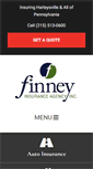 Mobile Screenshot of finneyagency.com